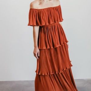 Spice Pleated Dress